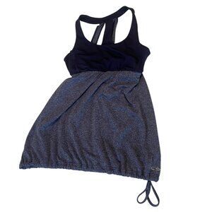 Champion Womens Small Racerback Tank Mock Bra & Adjustable Hem